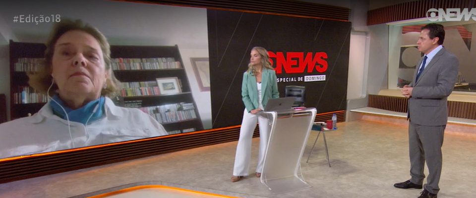 Confira entrevista da embaixadora Maria Celina de Azevedo Rodrigues ao Globo News